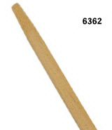 View: 6362 Wood Handle, Tapered, Sanded  Pack of 12